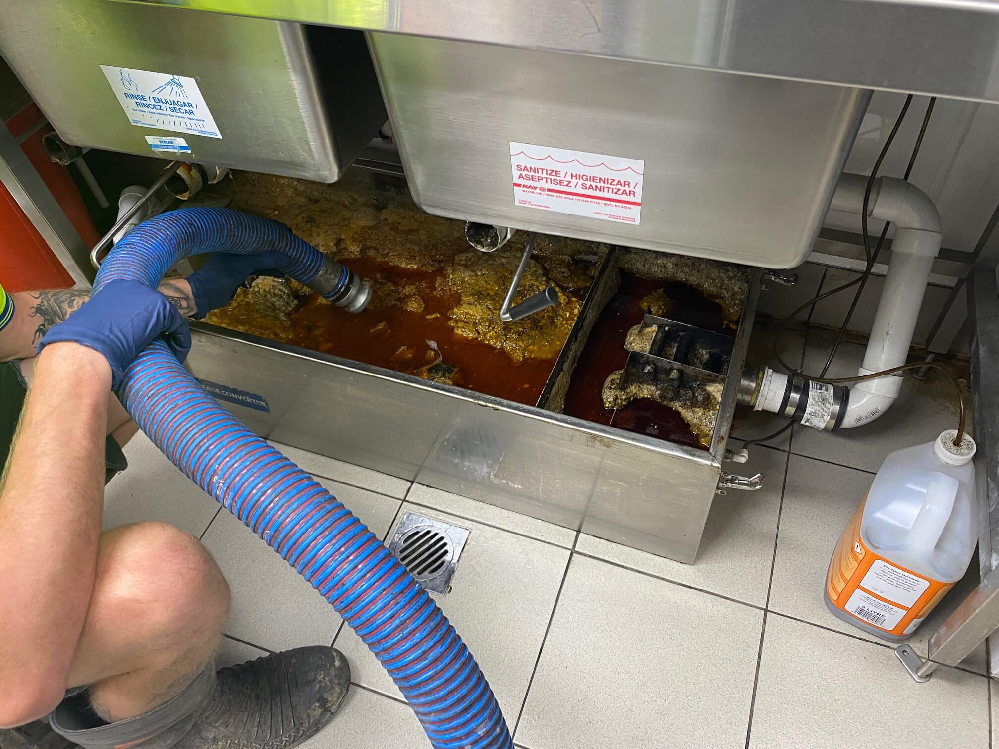 Grease Trap Cleaning in Stanwood